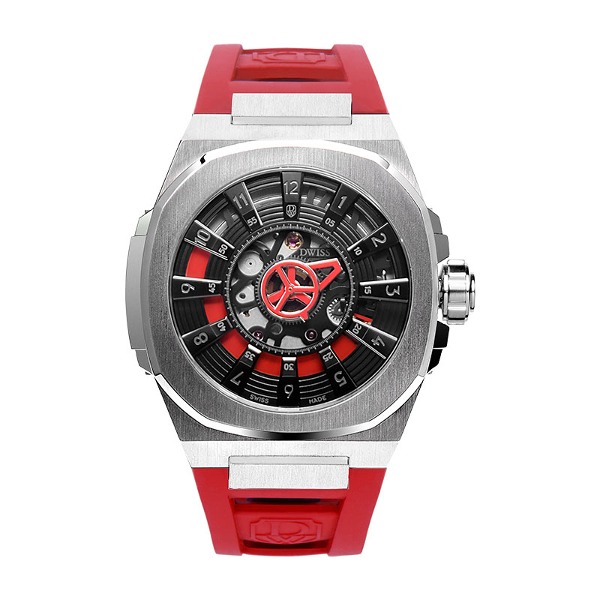 DWISS Dewis Signature Hour M3S (Loverstrap) - Red